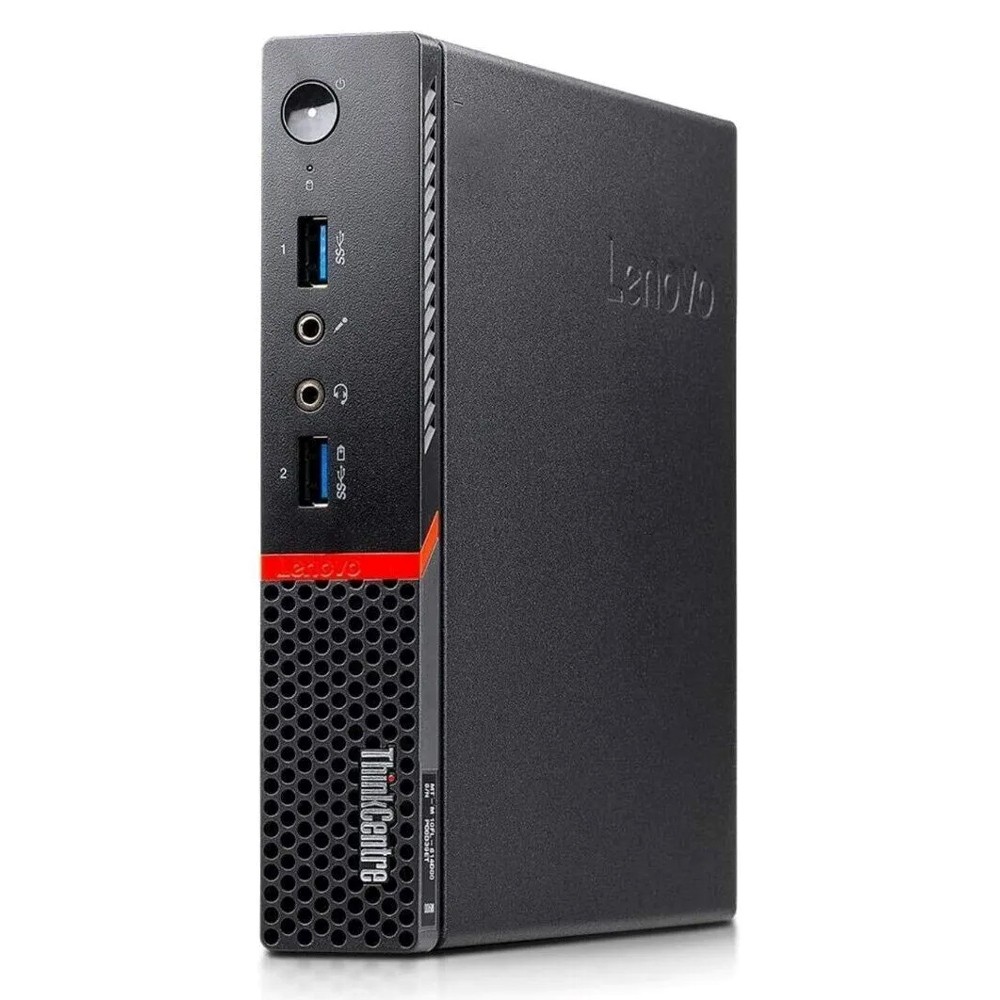 LENOVO PC ThinkCentre M700 Micro, Refurbished Grade A Repainted, i5-6400T, 8/128GB SSD, FreeDOS