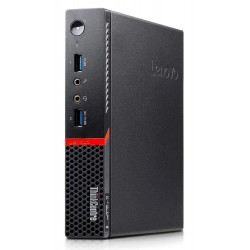 LENOVO PC ThinkCentre M700 Micro, Refurbished Grade A Repainted, G4400T, 8/128GB SSD, FreeDOS