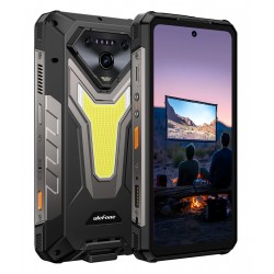 ULEFONE smartphone Armor 34 Pro με βιντεοπροβολέα, 6.95", 5G, 16/512GB, 25500mAh, IP68/IP69K/MIL-STD-810H, μαύρο