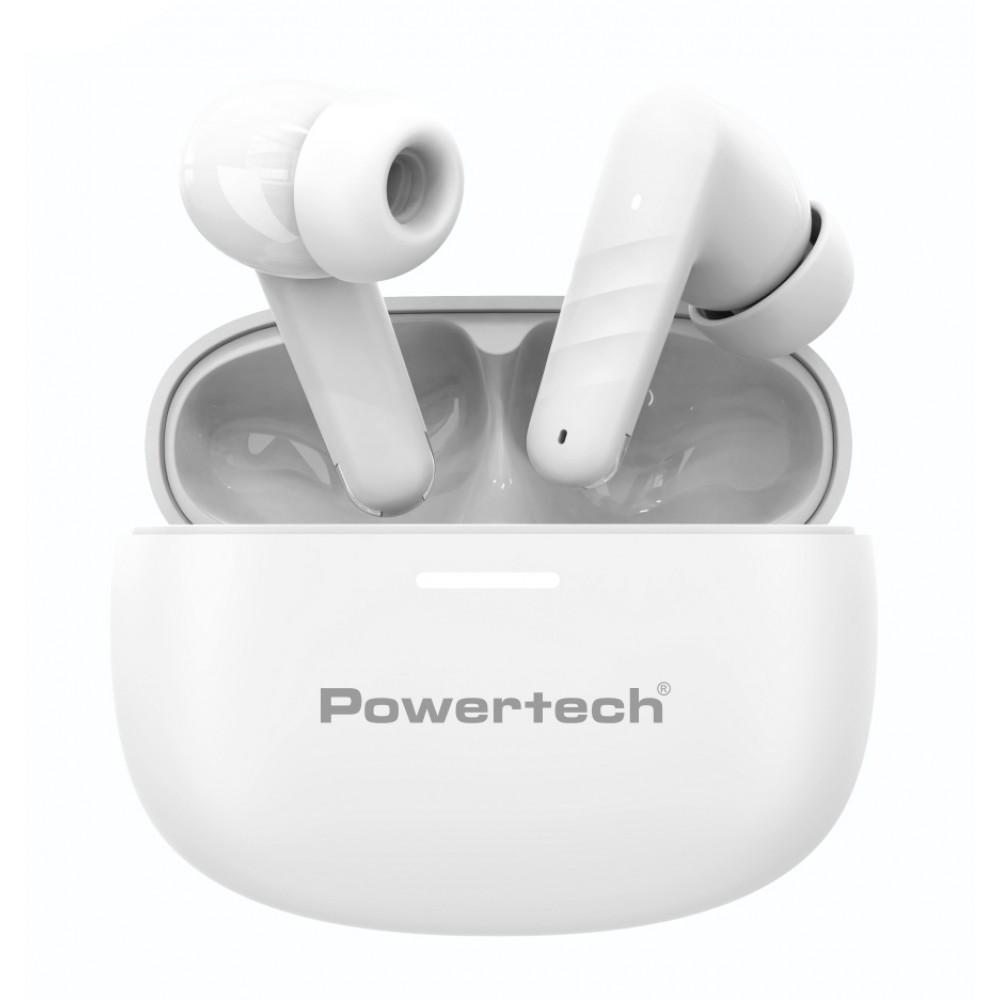 POWERTECH earphones με θήκη φόρτισης PT-1432, True Wireless, 35/300mAh, μαύρα POWERTECH earphones με θήκη φόρτισης PT-1432, True Wireless, 35/300mAh, μαύρα