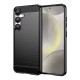 POWERTECH Θήκη Carbon MOB-2008 για Samsung S25, μαύρη