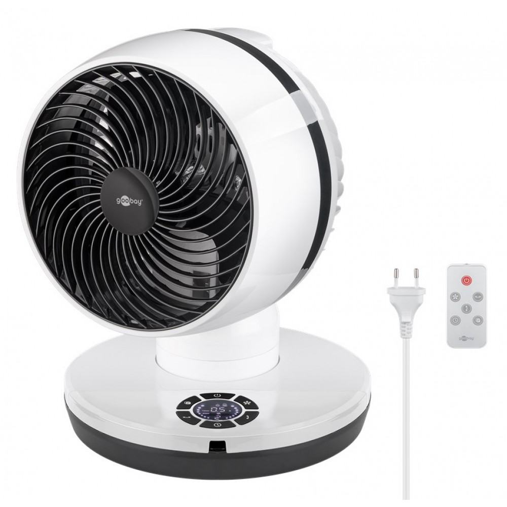 GOOBAY ανεμιστήρας δαπέδου 59515 με χειριστήριο, 23cm, 70W, λευκός GOOBAY ανεμιστήρας δαπέδου 59515 με χειριστήριο, 23cm, 70W, λευκός