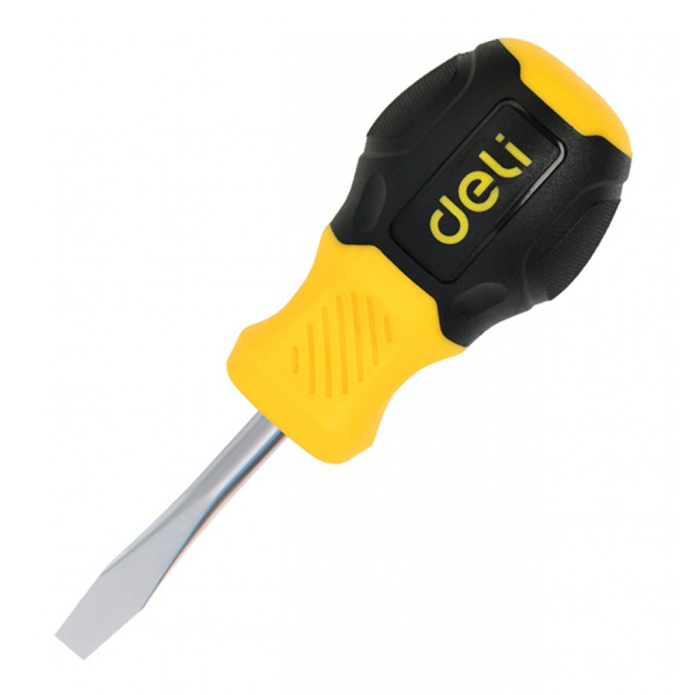 DELI κατσαβίδι ίσιο DL6360381N με αντιολισθητική λαβή, μαγνητικό, 6x38mm DELI κατσαβίδι ίσιο DL6360381N με αντιολισθητική λαβή, μαγνητικό, 6x38mm