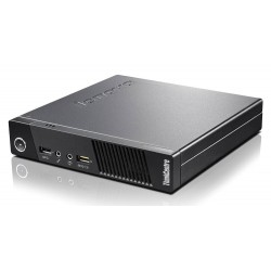 LENOVO PC ThinkCentre M53 Micro, Refurbished Grade A Repainted, J2900, 8/128GB SSD, FreeDOS