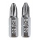 DELI σετ μύτες κατσαβιδιού DL251002, μαγνητικές, PH2x25mm, 2τμχ