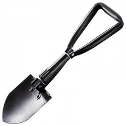 DELI φτυάρι χειρός DL554001 με θήκη, foldable, 47cm