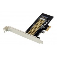 POWERTECH κάρτα επέκτασης PCIe σε M.2 M Key NVMe ST597