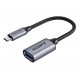 CABLETIME αντάπτορας USB-C σε USB CT-CMAF10-AGL, 10Gbps, γκρι CABLETIME αντάπτορας USB-C σε USB CT-CMAF10-AGL, 10Gbps, γκρι