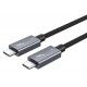 CABLETIME καλώδιο USB-C σε USB-C CT-C160-U31-TB3, 100W, 40Gbps, 4K/60Hz, 0.5m, μαύρο CABLETIME καλώδιο USB-C σε USB-C CT-C160-U31-TB3, 100W, 40Gbps, 4K/60Hz, 0.5m, μαύρο