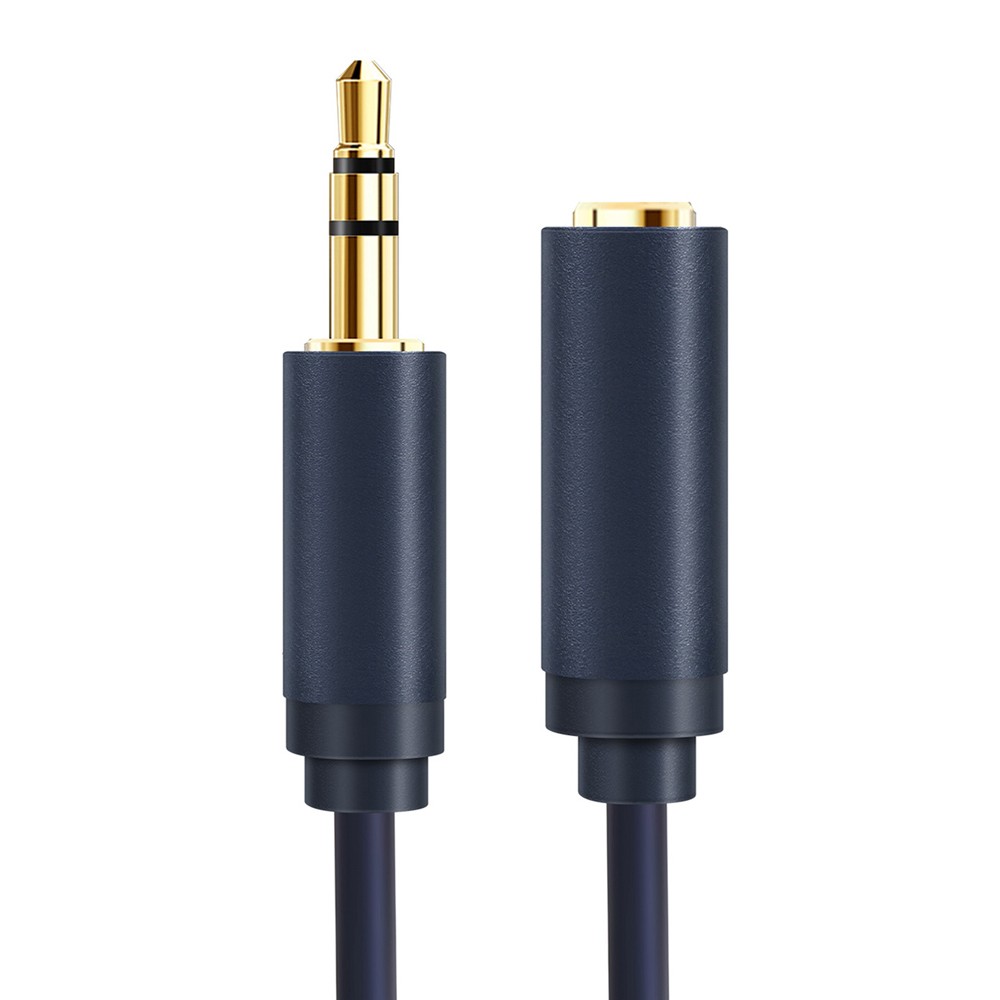 CABLETIME καλώδιο προέκτασης ήχου 3.5mm CT-AV302-H11G, gold plated, 3m, μπλε CABLETIME καλώδιο προέκτασης ήχου 3.5mm CT-AV302-H11G, gold plated, 3m, μπλε