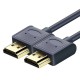CABLETIME καλώδιο HDMI AV540-USHEAAG με Ethernet, slim, 4K/60Hz, 18 Gbps, 1.8m, μπλε