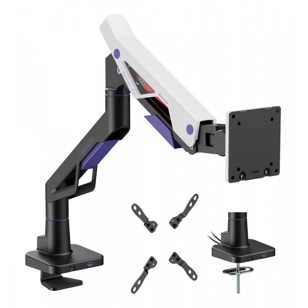 BRATECK gaming βάση γραφείου οθόνης LDT95-C012UC, 24-57, έως 30kg, heavy duty