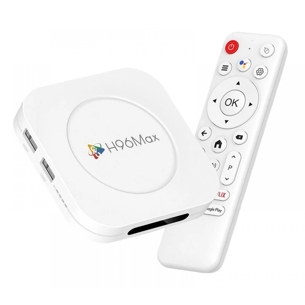 H96 MAX TV Box M1 Plus, 8K, 2/16GB, WiFi 6, Bluetooth, Android 14
