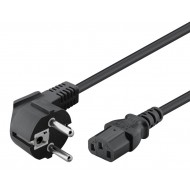 POWERTECH καλώδιο τροφοδοσίας CAB-P031, 3x 1mm², 3m, μαύρο