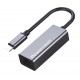POWERTECH αντάπτορας δικτύου PT-1455, USB-C, 1000Mbps Ethernet, γκρι