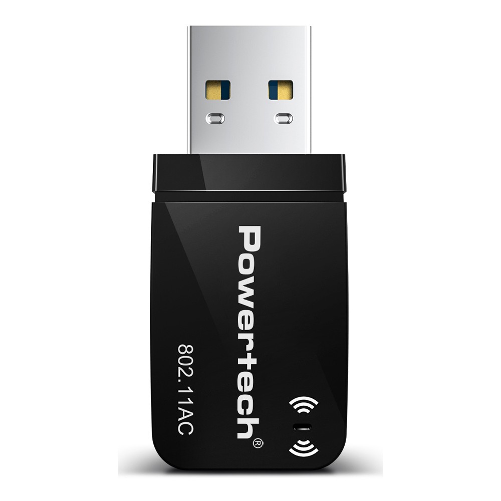 POWERTECH ασύρματος USB αντάπτορας δικτύου PT-1450, 1300Mbps dual band WiFi POWERTECH ασύρματος USB αντάπτορας δικτύου PT-1450, 1300Mbps dual band WiFi
