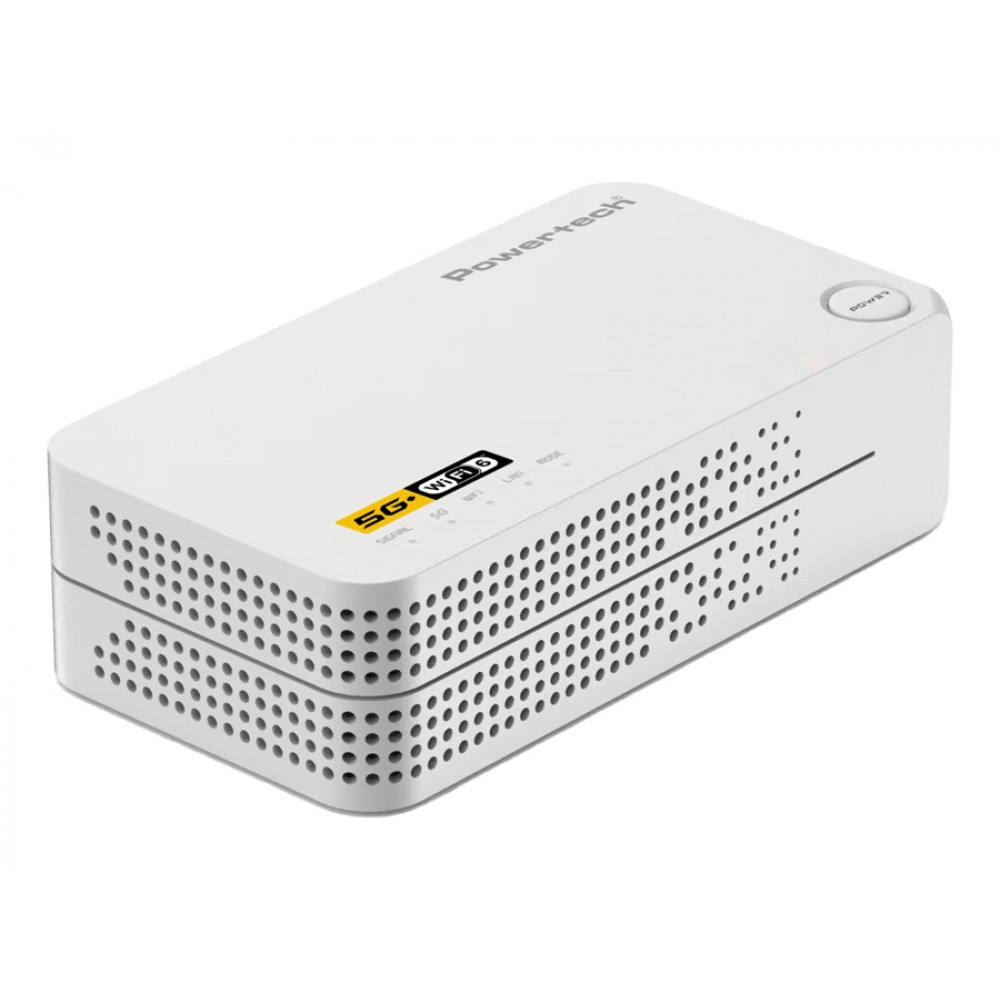 POWERTECH 5G mobile router PT-1511, WiFi 6, AX1800 dual band, 4000mAh POWERTECH 5G mobile router PT-1511, WiFi 6, AX1800 dual band, 4000mAh