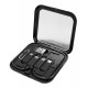 POWERTECH all in one κιτ φόρτισης με καλώδιο & αντάπτορες CAB-U162, 60W, 30cm, μαύρο