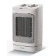 BRUNO κεραμικό αερόθερμο BRN-0255, 2000W, με θερμοστάτη/ανεμιστήρα/αυτόματη περιστροφή, λευκό