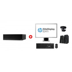 HP PC Engage Flex Pro-C SFF, Refurbished Grade A Repainted, i5-8500, 8/256GB SSD, Windows 11 Home, με οθόνη E241I/ποντίκι/πληκτρολόγιο/ηχεία/camera
