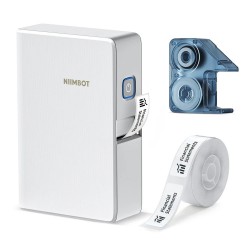 NIIMBOT smart θερμικός εκτυπωτής ετικετών B18, 203dpi, Bluetooth, λευκός NIIMBOT smart θερμικός εκτυπωτής ετικετών B18, 203dpi, Bluetooth, λευκός