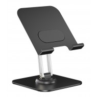 POWERTECH επιτραπέζια βάση για tablet PT-1494, foldable, μαύρη