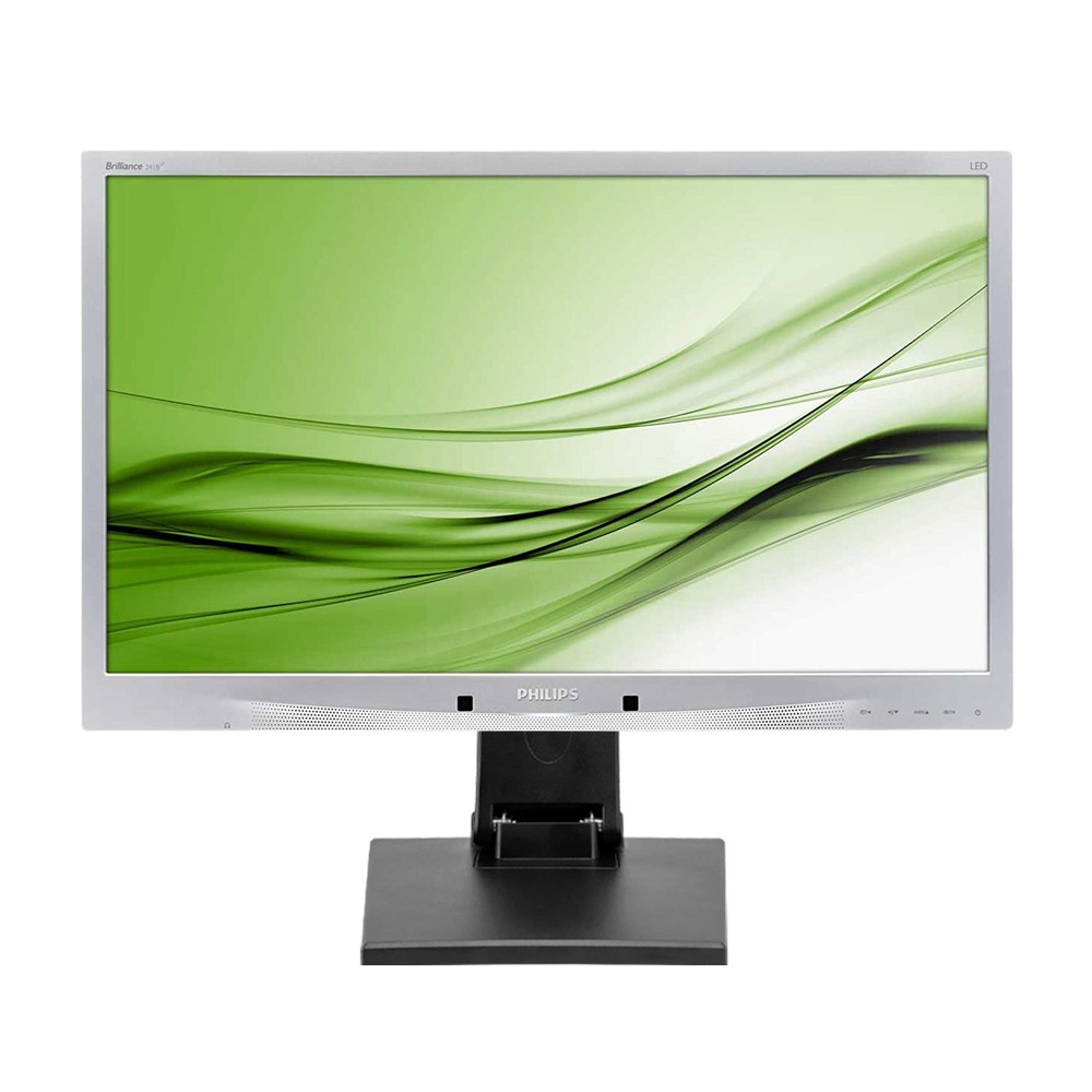 PHILIPS used οθόνη 241B4 LED, 24 1920x1080 VGA/DVI/DisplayPort, με universal stand, Grade B