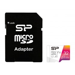 SILICON POWER κάρτα μνήμης microSDXC Elite, 32GB, C10 UHS-I U1 A1 V10 SILICON POWER κάρτα μνήμης microSDXC Elite, 32GB, C10 UHS-I U1 A1 V10