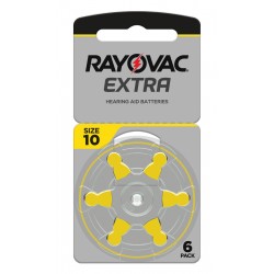 RAYOVAC μπαταρίες ακουστικών βαρηκοΐας 10MF, mercury free, 1.45V, 6τμχ RAYOVAC μπαταρίες ακουστικών βαρηκοΐας 10MF, mercury free, 1.45V, 6τμχ