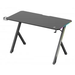 POWERTECH gaming γραφείο PT-1498 με RGB φωτισμό, 120x60x75cm, μαύρο POWERTECH gaming γραφείο PT-1498 με RGB φωτισμό, 120x60x75cm, μαύρο