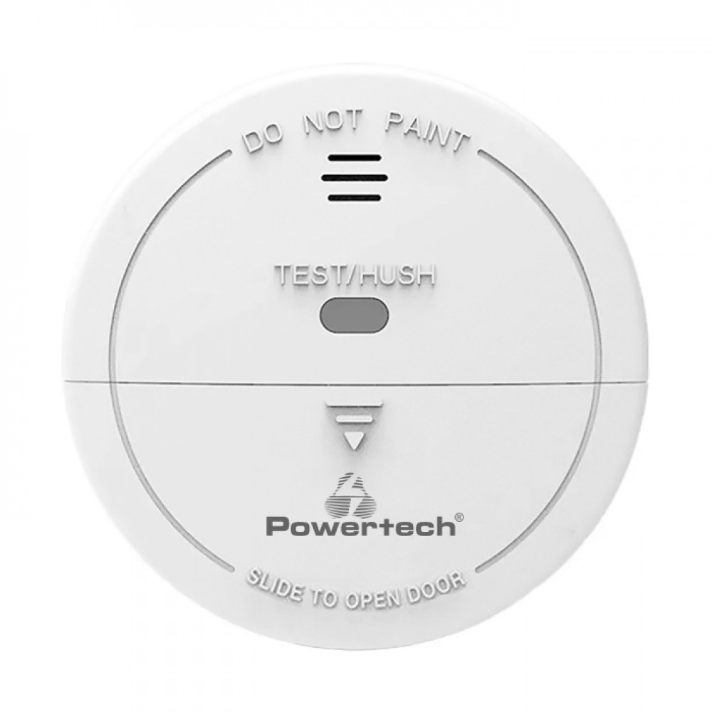POWERTECH ασύρματος ανιχνευτής καπνού PT-1464 για συναγερμούς, Wi-Fi, TUYA