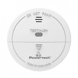 POWERTECH ασύρματος ανιχνευτής καπνού PT-1464 για συναγερμούς, Wi-Fi, TUYA