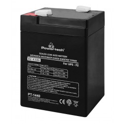 POWERTECH μπαταρία μολύβδου PT-1440 για UPS, 6V 4.5Ah, F2 POWERTECH μπαταρία μολύβδου PT-1440 για UPS, 6V 4.5Ah, F2