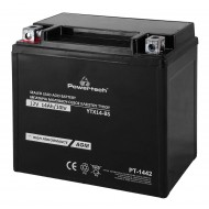 POWERTECH μπαταρία μολύβδου μοτοσυκλέτας PT-1442, 12V 14Ah, AGM, YTX14-BS