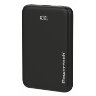 POWERTECH power bank PT-1502 με οθόνη, 10000mAh, 22.5W, μαύρο