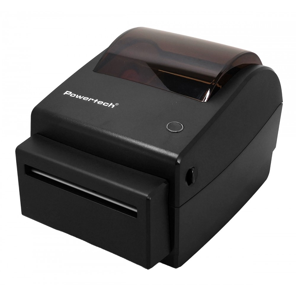 POWERTECH θερμικός εκτυπωτής ετικετών PT-1510, USB/Ethernet/Serial, auto cutter, μαύρος