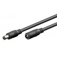 GOOBAY καλώδιο προέκτασης τροφοδοσίας 71401, 5.5x2.5mm, 3m, μαύρο GOOBAY καλώδιο προέκτασης τροφοδοσίας 71401, 5.5x2.5mm, 3m, μαύρο