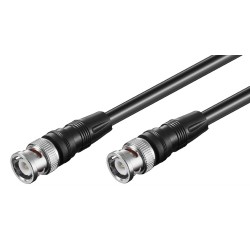 GOOBAY καλώδιο BNC 50074, RG59, 75 ohm, 5m, μαύρο GOOBAY καλώδιο BNC 50074, RG59, 75 ohm, 5m, μαύρο