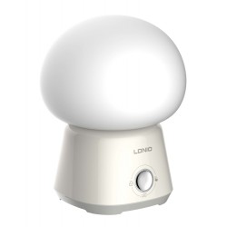 LDNIO LED φωτιστικό νυκτός Y4, RGB, ρυθμιζόμενο, επαναφορτιζόμενο, λευκό LDNIO LED φωτιστικό νυκτός Y4, RGB, ρυθμιζόμενο, επαναφορτιζόμενο, λευκό
