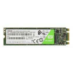 WD M.2 SATA III SSD Green WDS480G2G0B, 480GB, 545MBps, Factory Recertified WD M.2 SATA III SSD Green WDS480G2G0B, 480GB, 545MBps, Factory Recertified