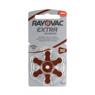 RAYOVAC μπαταρίες ακουστικών βαρηκοΐας 312MF, mercury free, 1.4V, 6τμχ