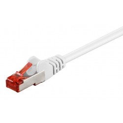 GOOBAY καλώδιο δικτύου 93509, CAT 6 S/FTP, copper, 250MHz, 5m, λευκό