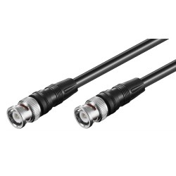GOOBAY καλώδιο BNC 50272, RG58, 50 ohm, 1m, μαύρο GOOBAY καλώδιο BNC 50272, RG58, 50 ohm, 1m, μαύρο