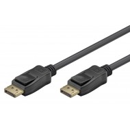GOOBAY καλώδιο DisplayPort 74777, VESA Certified, 8K/60Hz, 32.4 Gbps, 1m, μαύρο GOOBAY καλώδιο DisplayPort 74777, VESA Certified, 8K/60Hz, 32.4 Gbps, 1m, μαύρο