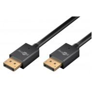GOOBAY καλώδιο DisplayPort 77443, 8K/120Hz, 40 Gbps, 2m, μαύρο