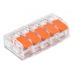 POWERTECH κλέμα σύνδεσης καλωδίων TOOL-0102, 5pin, 10τμχ
