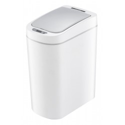 HOME USE κάδος απορριμμάτων HUH-0255 με φωτοκύτταρο, 7lt, λευκός
