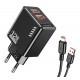 KAKUSIGA φορτιστής τοίχου KSC-1238 με καλώδιο Lightning, 2x USB, 12W, μαύρος KAKUSIGA φορτιστής τοίχου KSC-1238 με καλώδιο Lightning, 2x USB, 12W, μαύρος