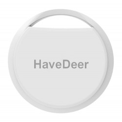 HAVEDEER smart tag ACCUTAG για Android συσκευές, Bluetooth tracker, λευκό