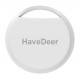HAVEDEER smart tag ACCUTAG για Android συσκευές, Bluetooth tracker, λευκό